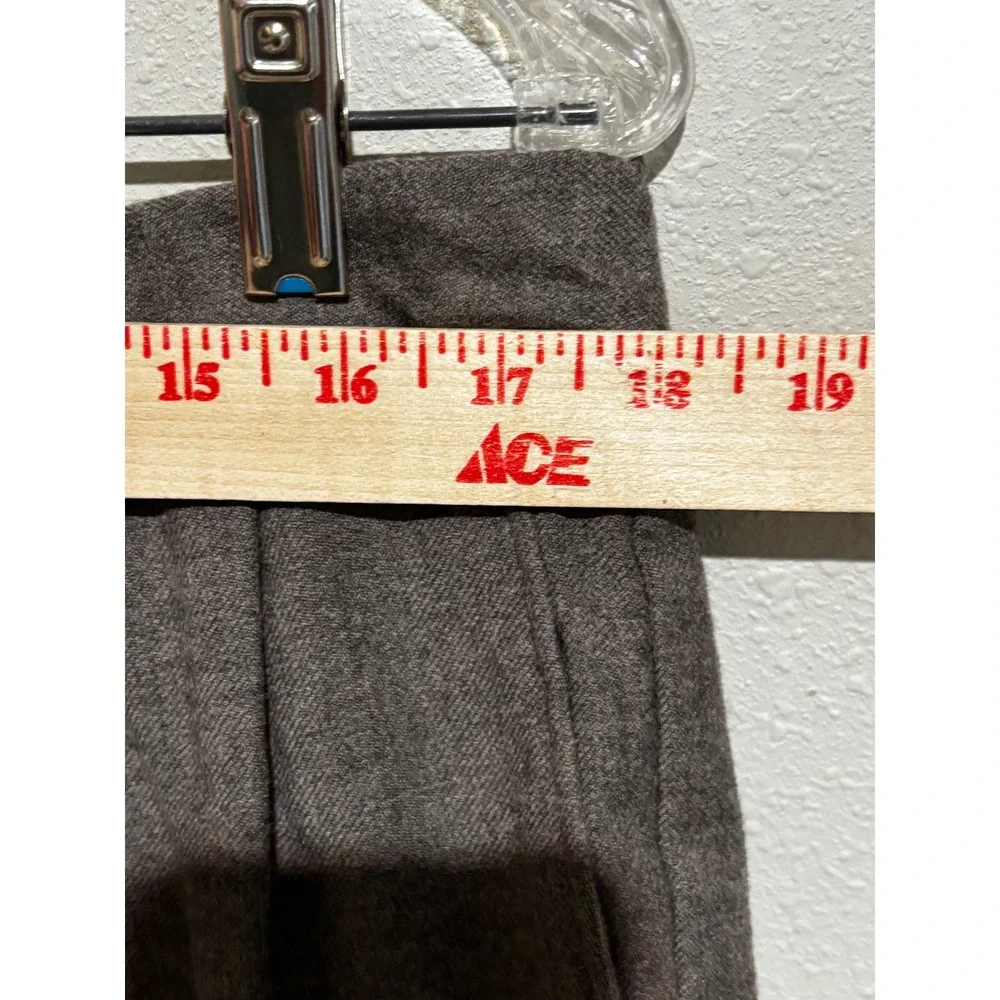 New Vintage TENDANCE Men's‎ Pleated Wool Dress Pants 38 Beige Classic Fit